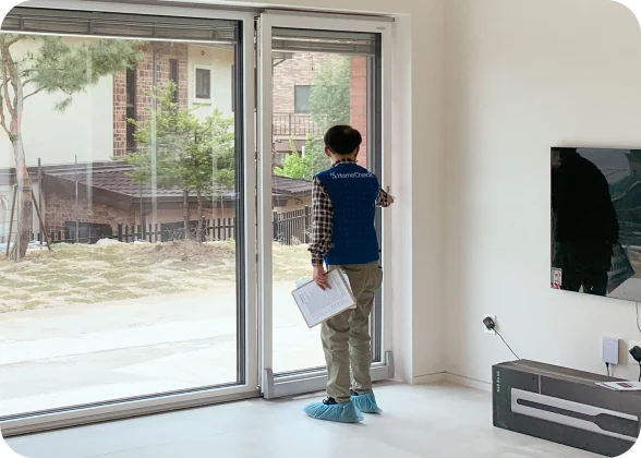 인테리어 점검 서비스 배경 이미지