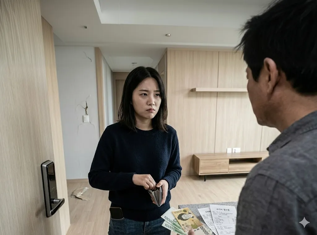 퇴거 시 집주인이 수리비를 과다청구하여 지출한 경험이 있는 분