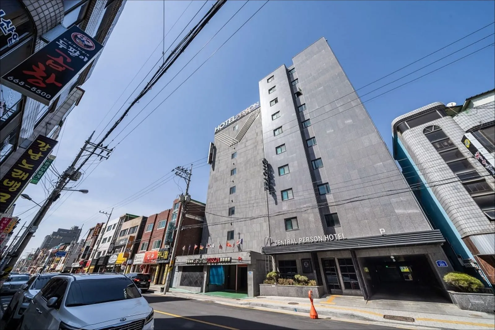 경기 평택센트럴퍼슨호텔 건물의 지진시설물 인증(내진성능평가) 수행 현장